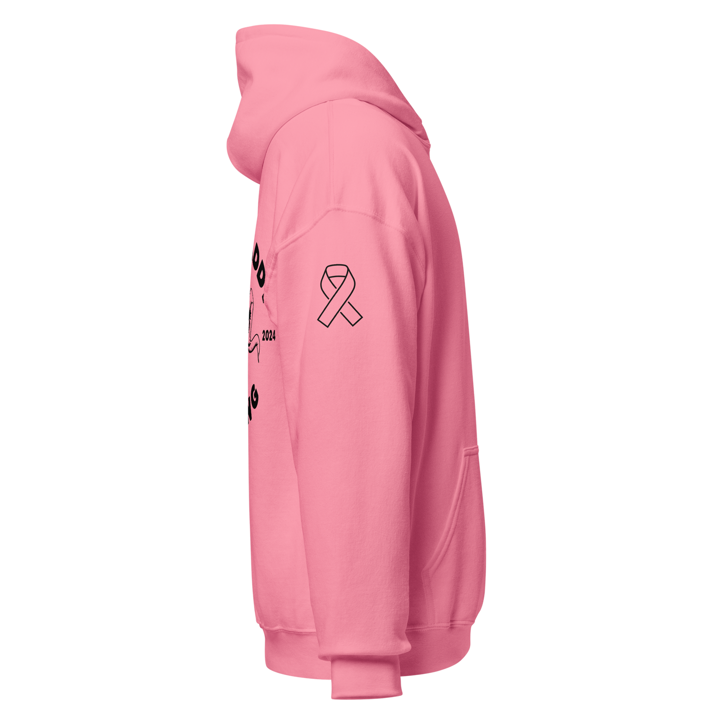 Goat Daddy Roping Breast Cancer Awareness Hoodie — Limited Edition