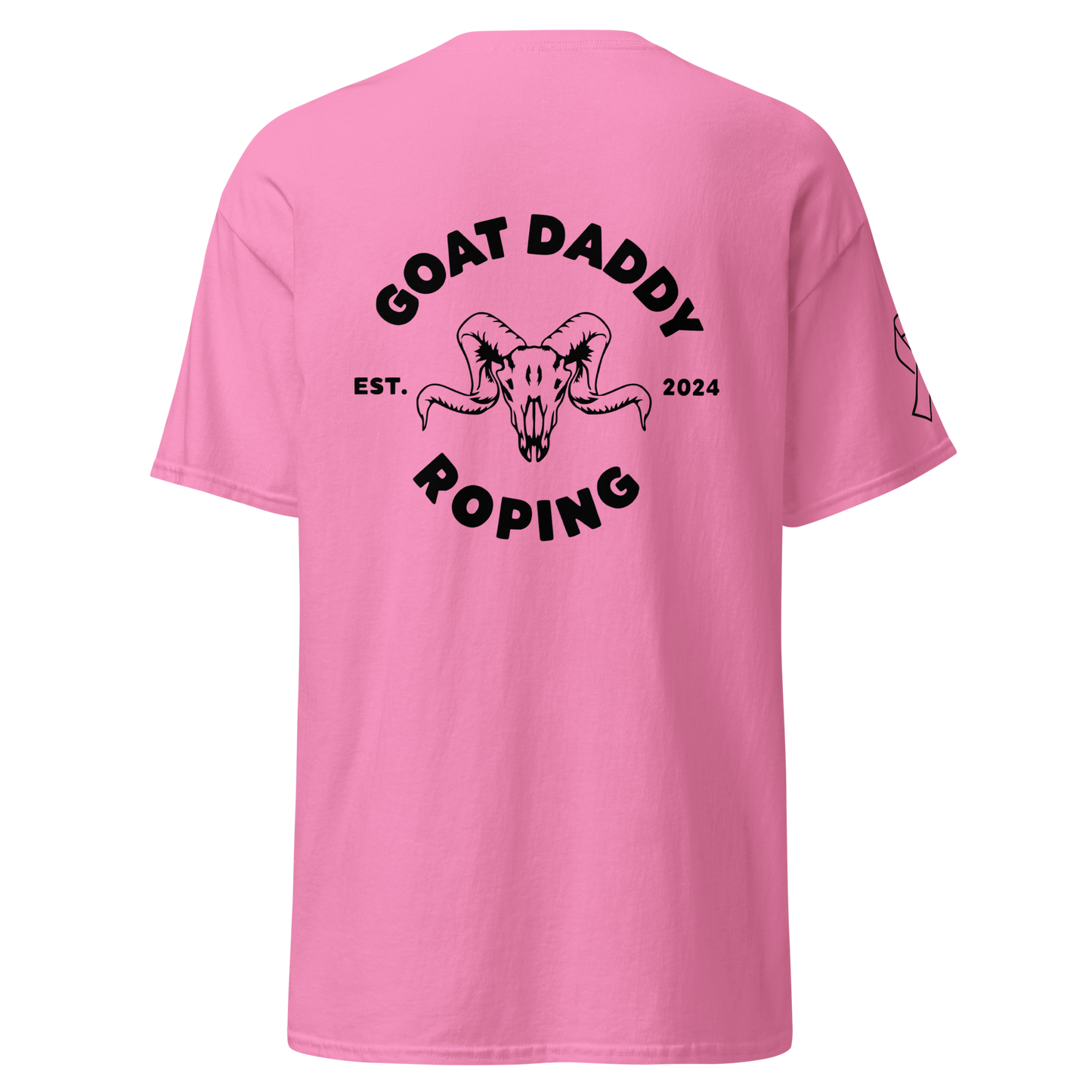 Goat Daddy Roping Breast Cancer Awareness Shirt — Limited Edition